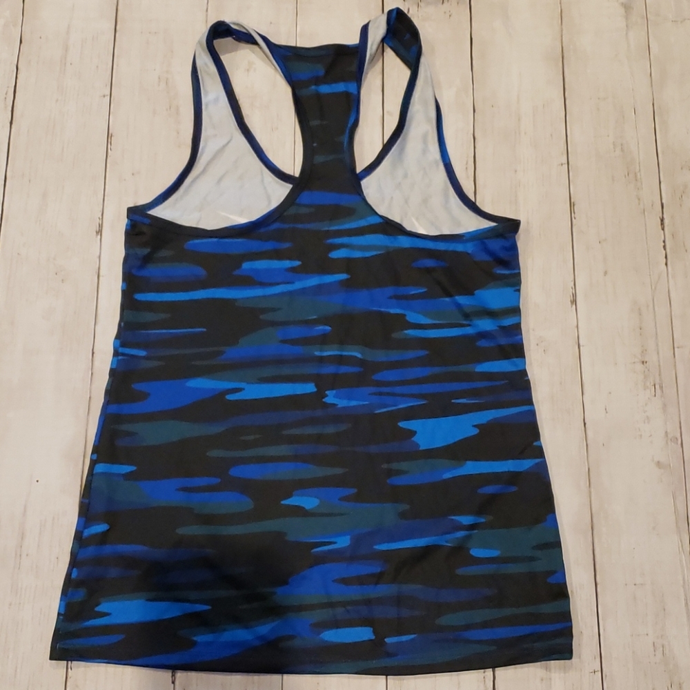 Nike tank top black/blue size small - Picture 3 of 3